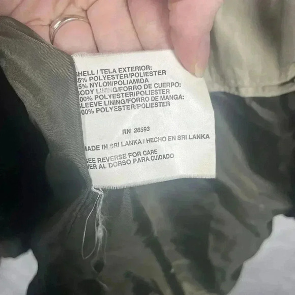 Members Only jacket vintage mens size XXL olive full zip outdoor casual - Picture 5 of 6